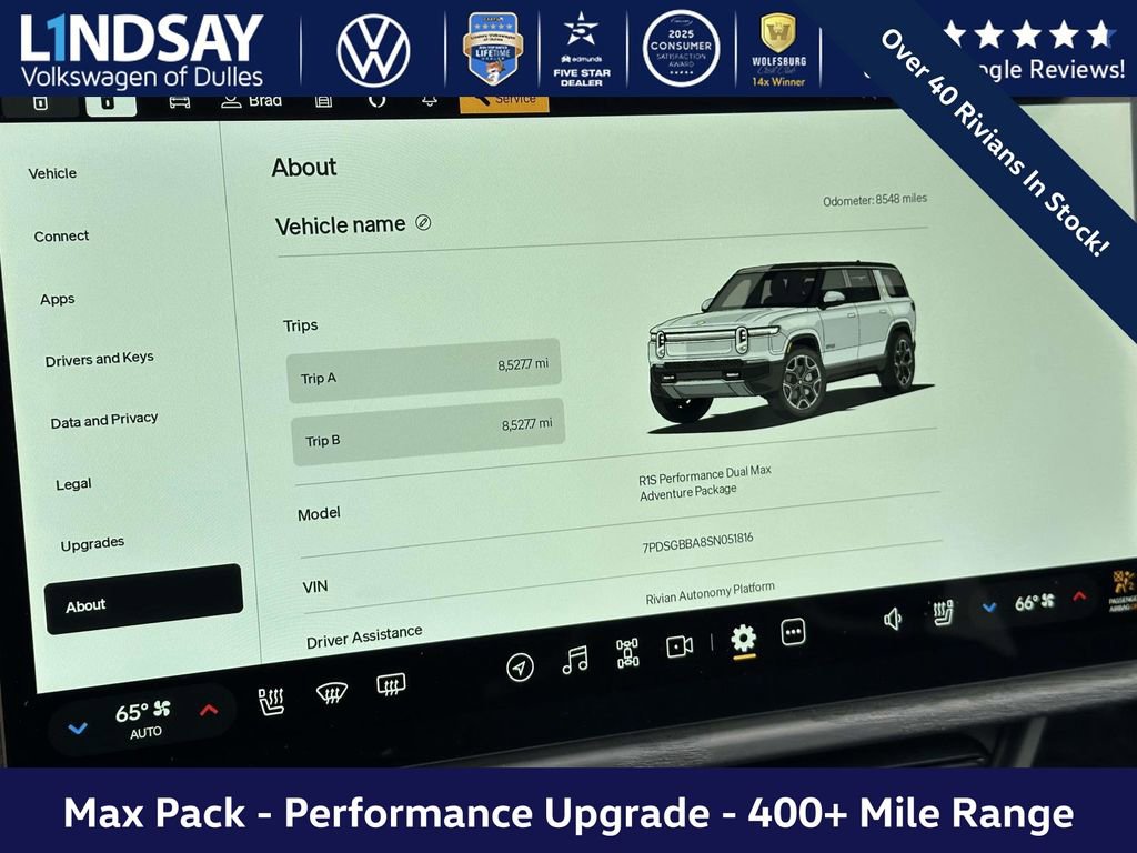 Used 2025 Rivian R1S Adventure image 24