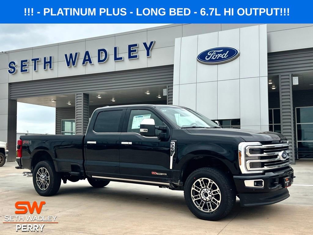 New 2025 Ford F350 Platinum w/ Platinum Plus Package