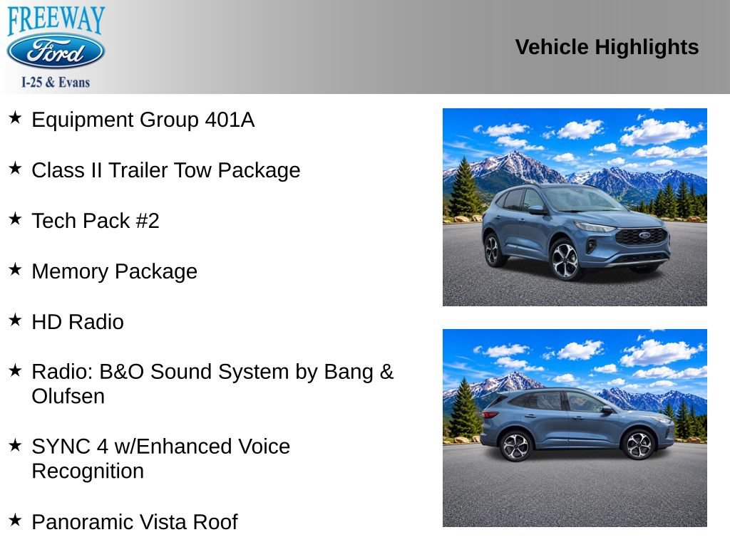 Used 2024 Ford Escape ST-Line Select w/ Tech Pack #2 AWD/4WD image 2