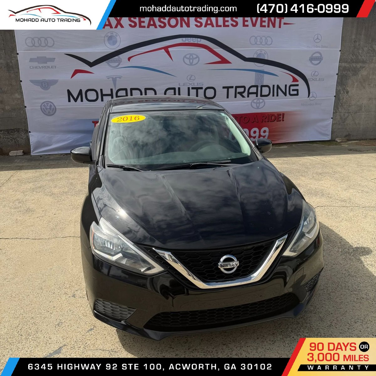 Used 2016 Nissan Sentra S FWD image 1