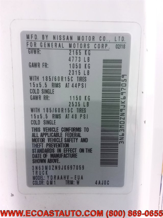 Used 2018 Chevrolet City Express LT image 14