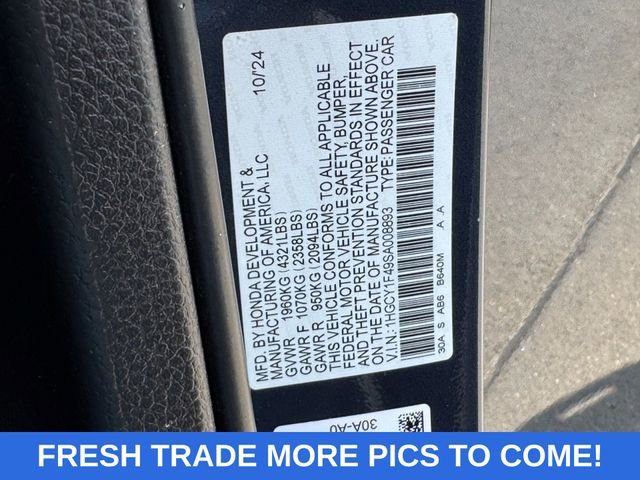 Used 2025 Honda Accord SE image 29