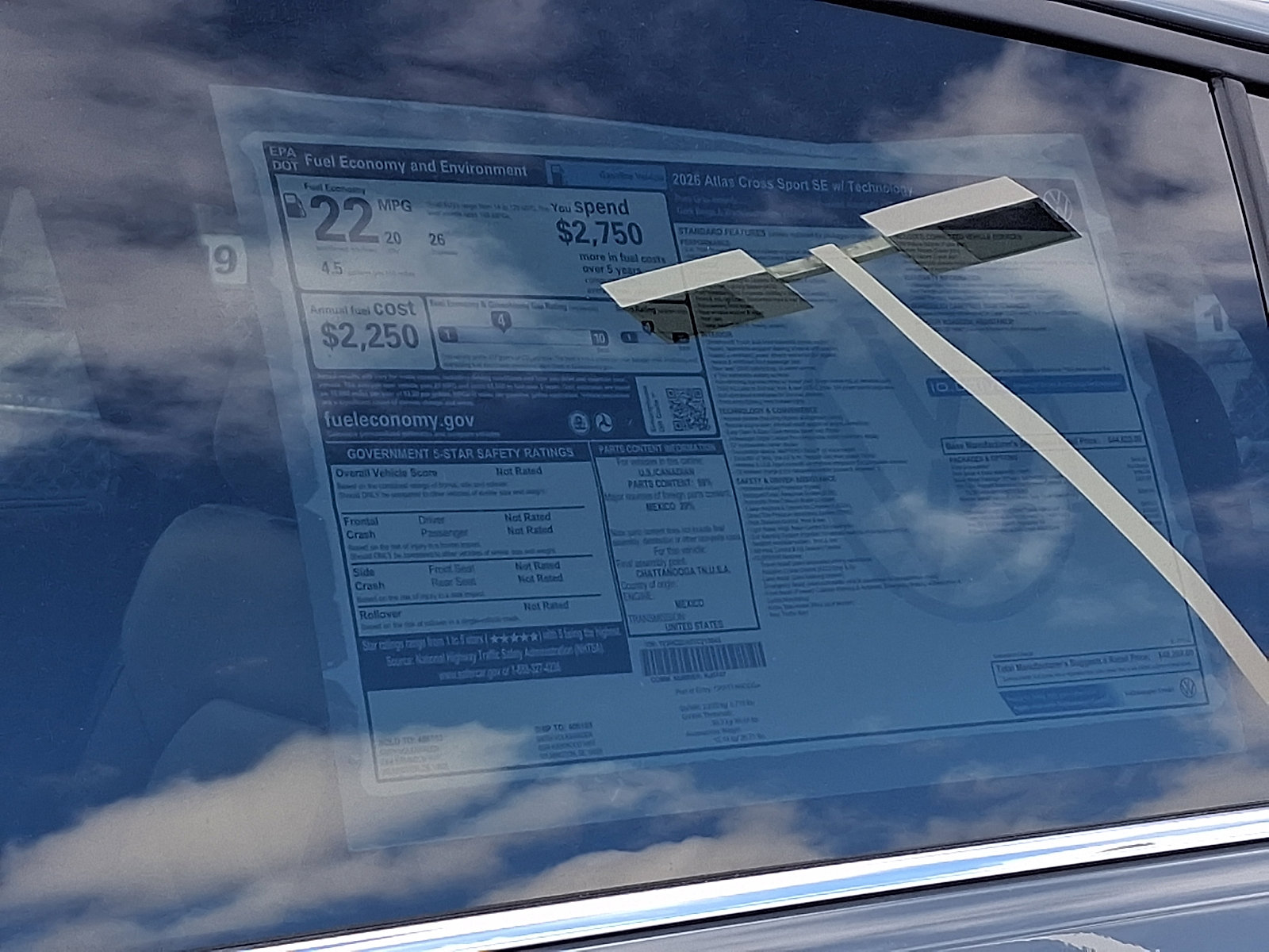 New 2026 Volkswagen Atlas Cross Sport SE AWD/4WD image 19