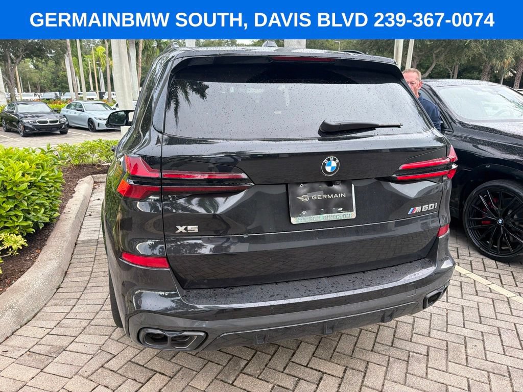 Certified 2025 BMW X5 M60i w/ Parking Assistance Package AWD/4WD image 14