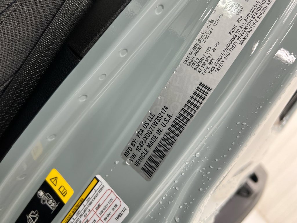 New 2026 Jeep Wrangler Unlimited Sport AWD/4WD image 26
