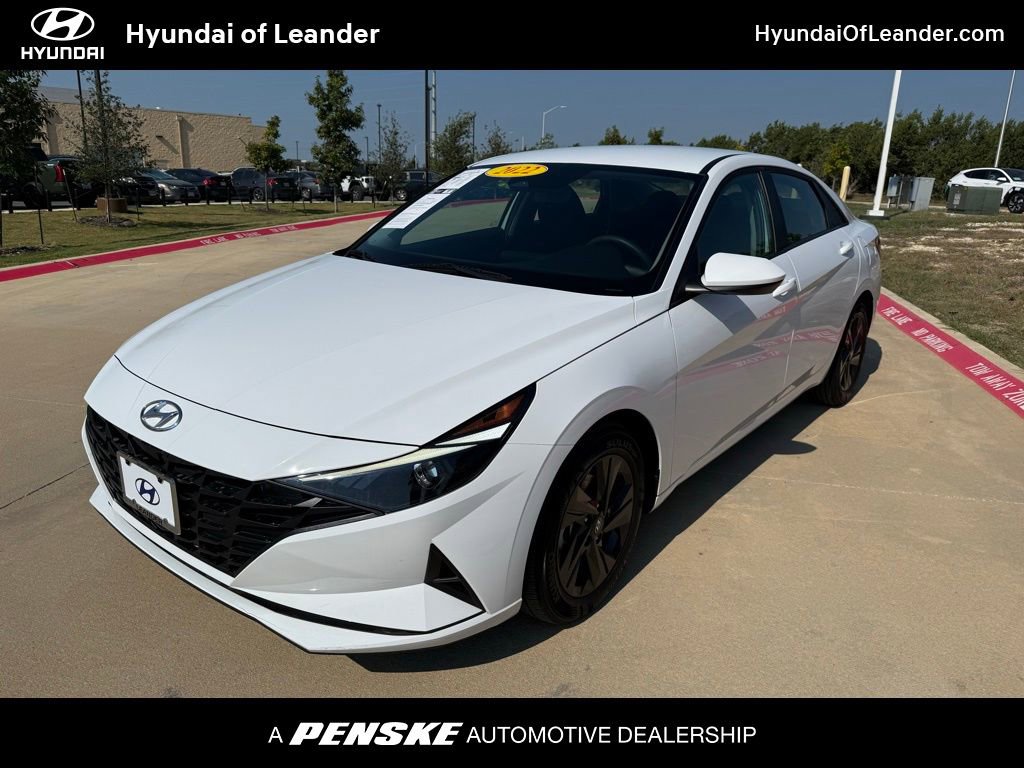 Used 2022 Hyundai Elantra Blue
