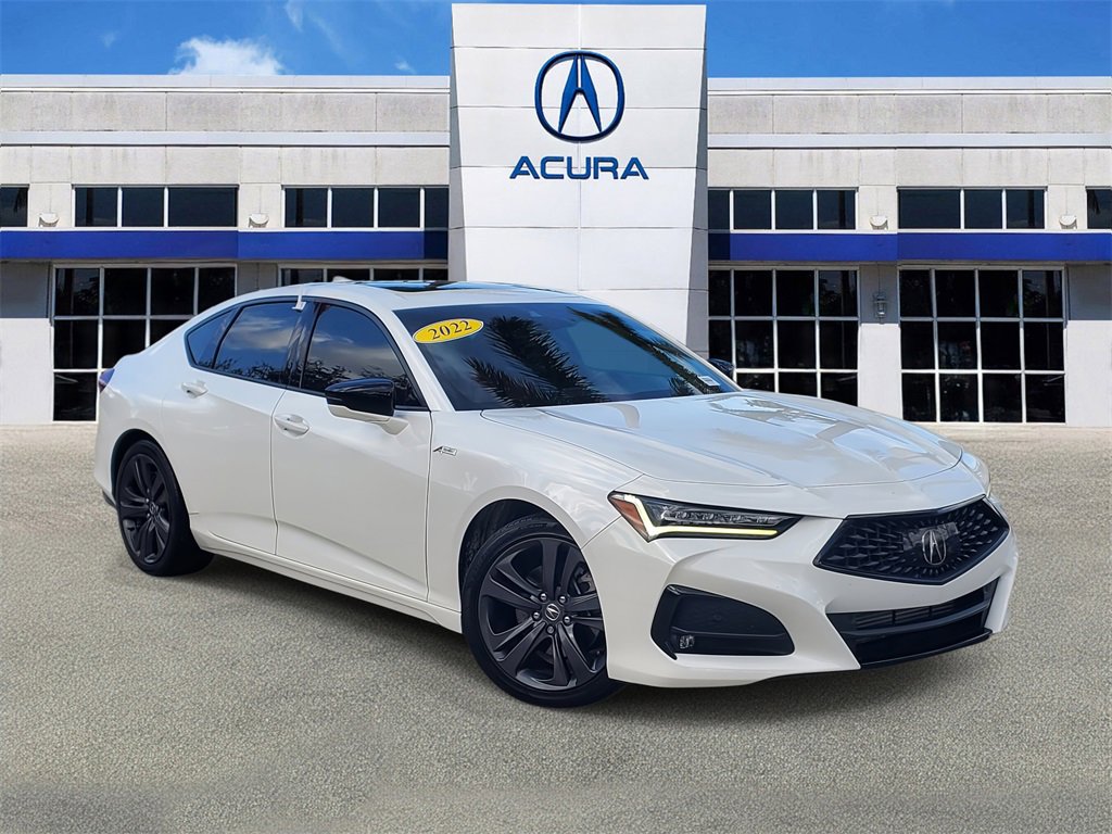 Certified 2022 Acura TLX w/ A-SPEC Pkg