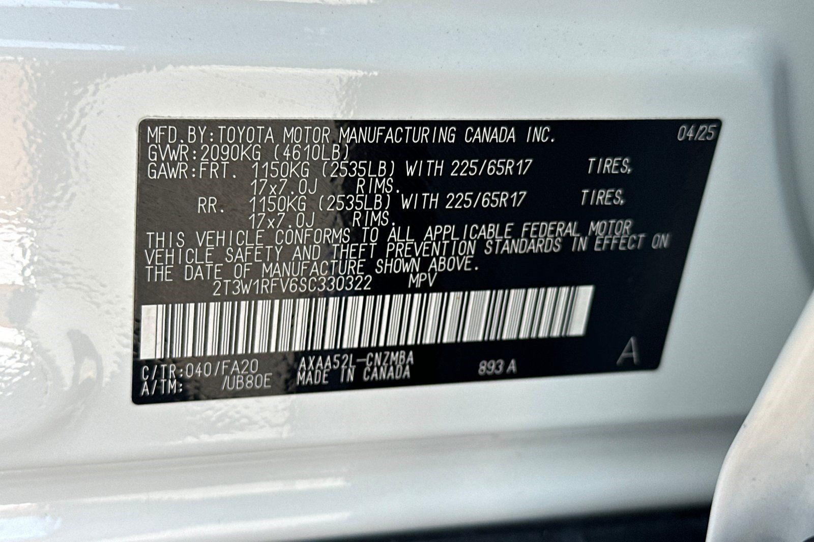 Used 2025 Toyota RAV4 XLE w/ Weather Package FWD image 42