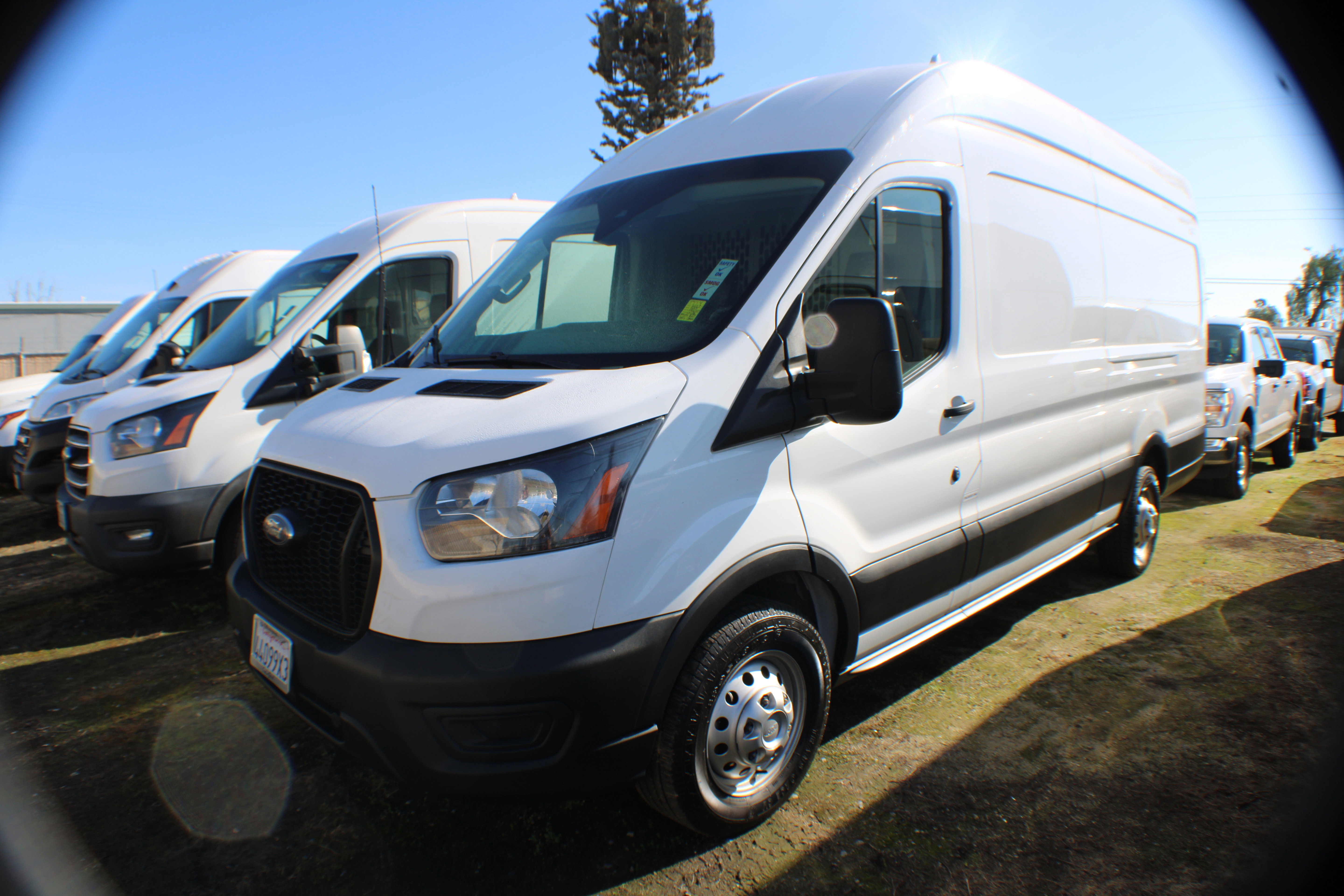 Used 2023 Ford Transit 250 148 High Roof Extended AWD w/ Load Area Protection Package image 1