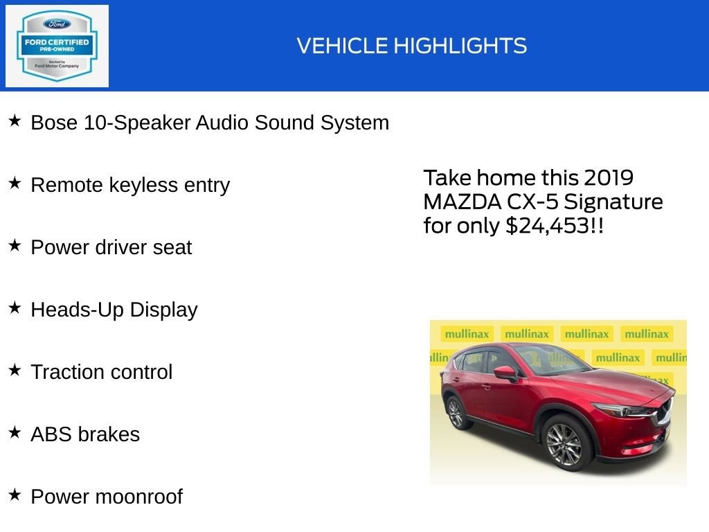 Used 2019 MAZDA CX-5 Signature AWD/4WD image 18