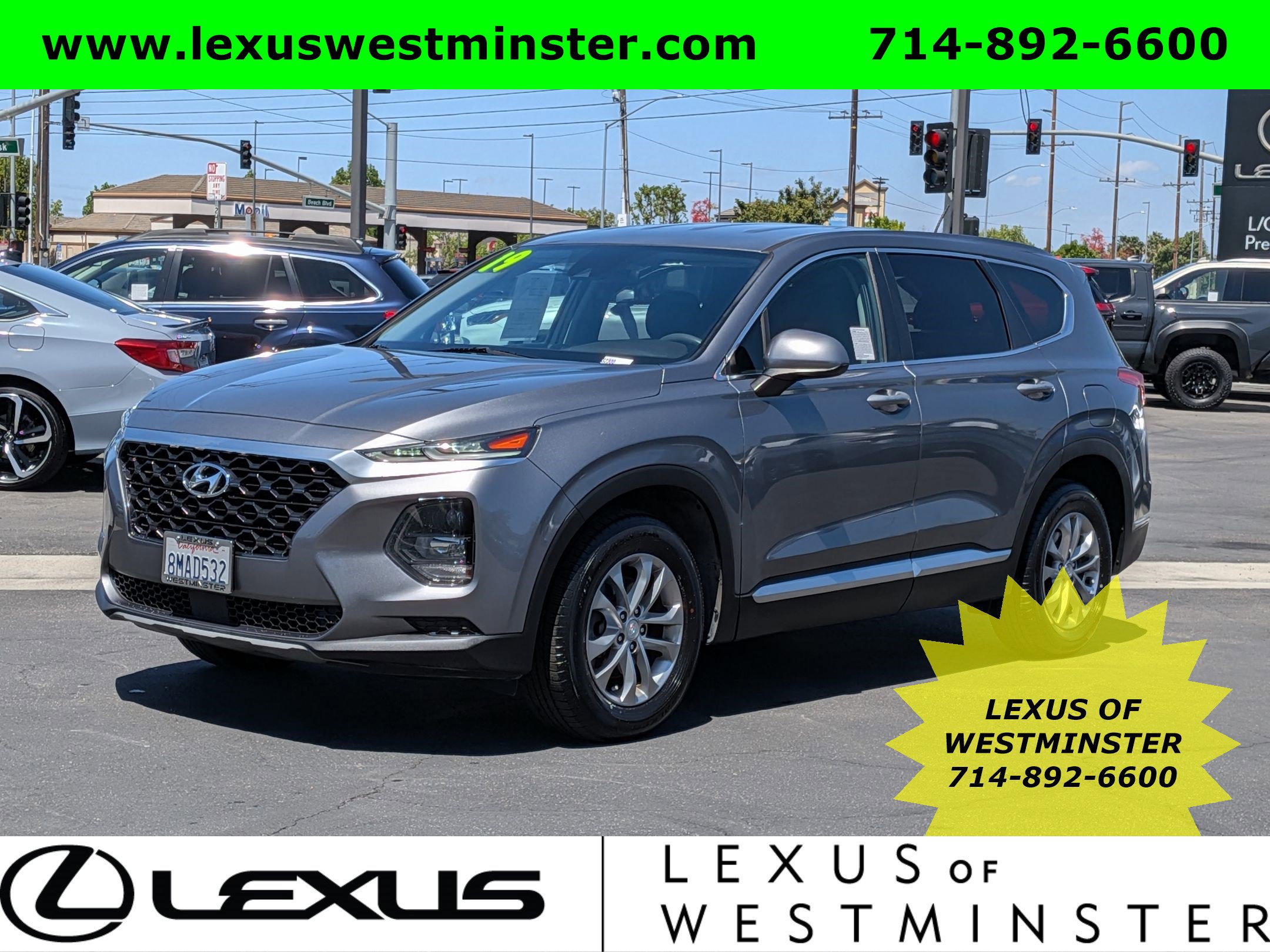 Used 2019 Hyundai Santa Fe SE FWD image 1