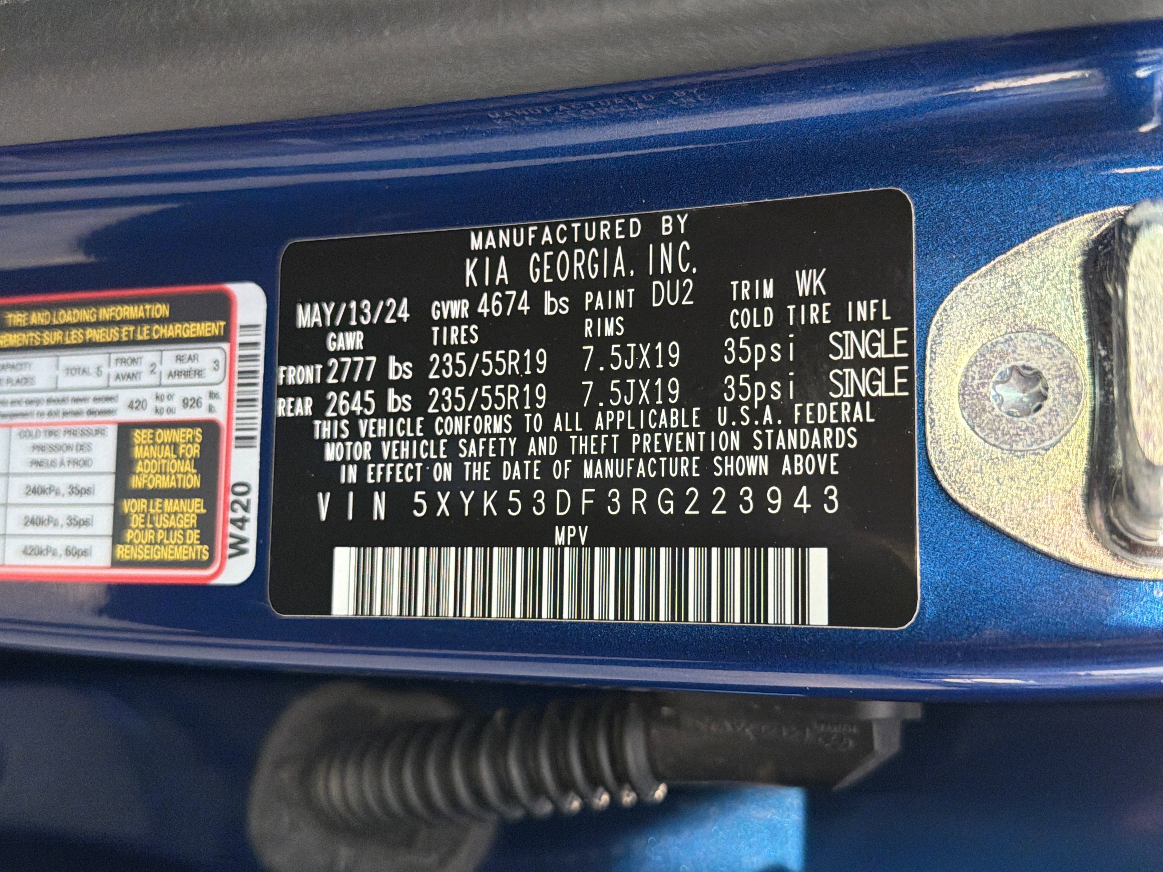 Used 2024 Kia Sportage SX image 35