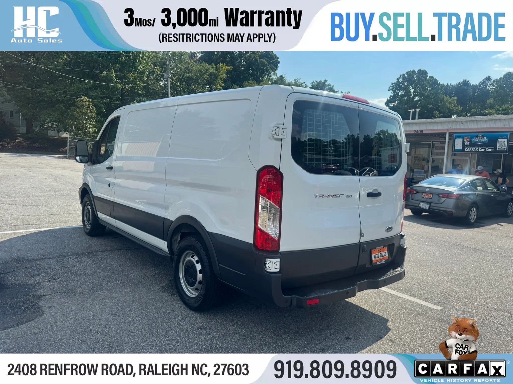 Used 2016 Ford Transit 150 130 Low Roof RWD image 3