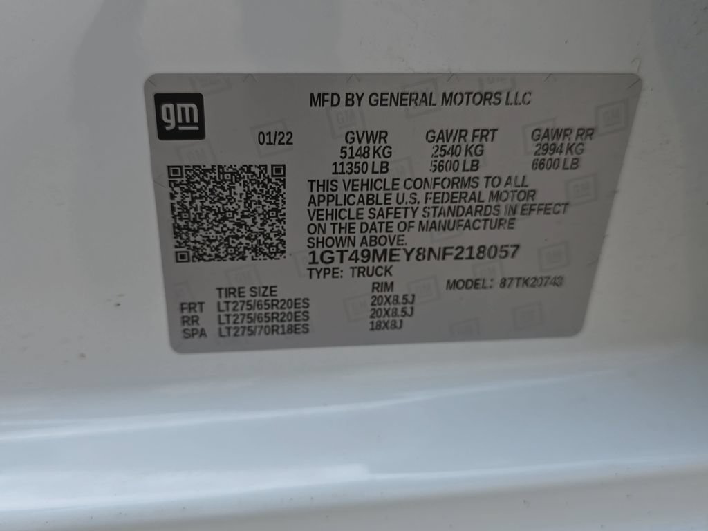 Used 2022 GMC Sierra 2500 SLE w/ SLE Value Package; AWD/4WD image 36