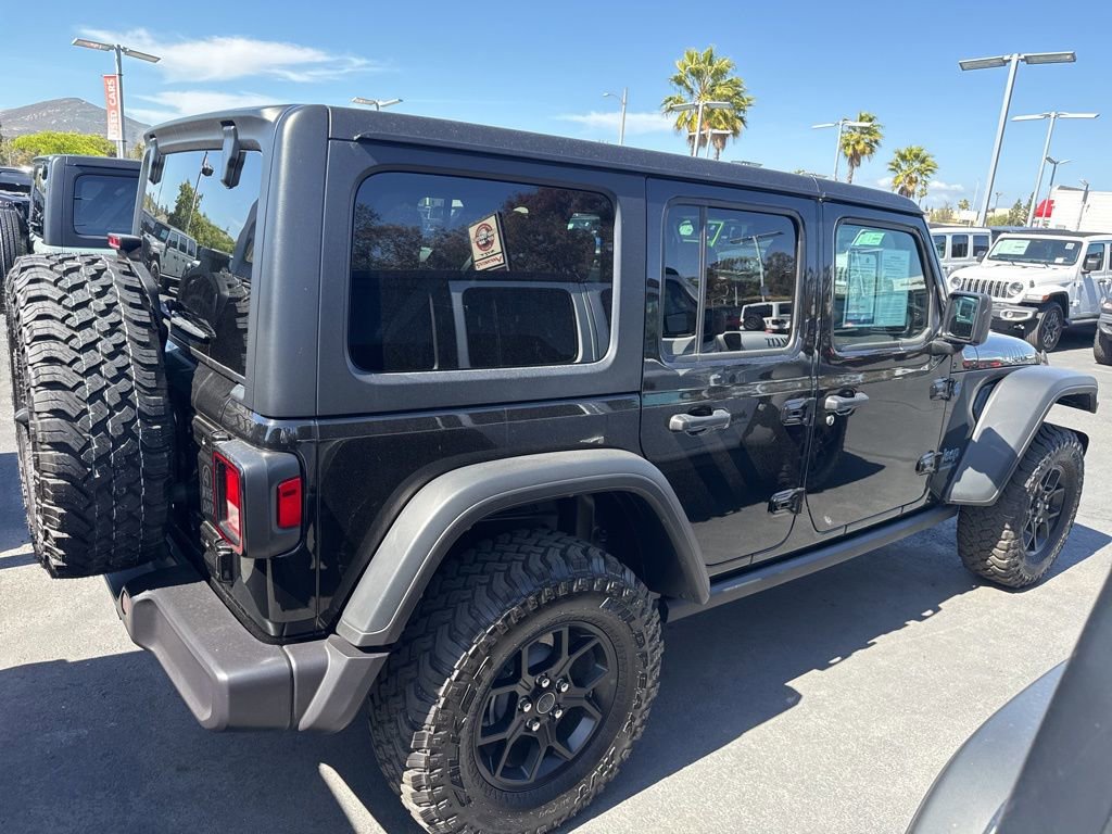 Certified 2025 Jeep Wrangler Unlimited Sport S 4xe AWD/4WD image 8