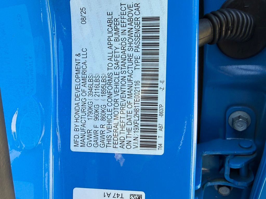 Certified 2026 Honda Civic Sport image 27