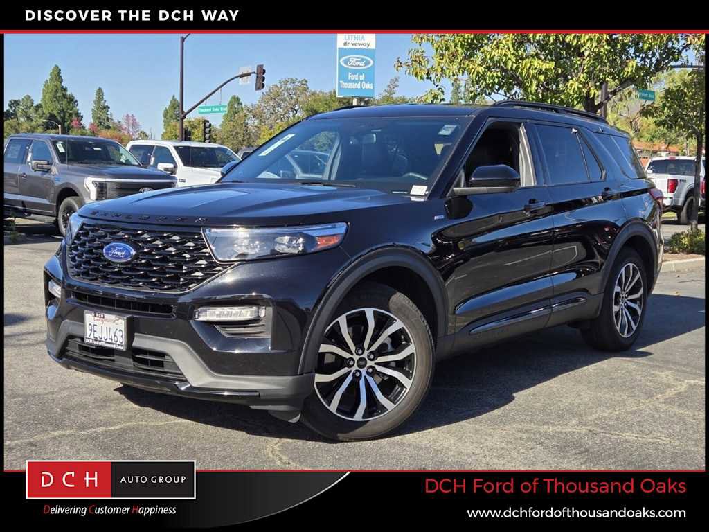 Certified 2022 Ford Explorer ST-Line w/ Class IV Trailer Tow Package