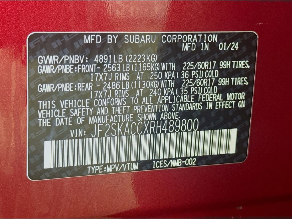 Certified 2024 Subaru Forester Premium image 29