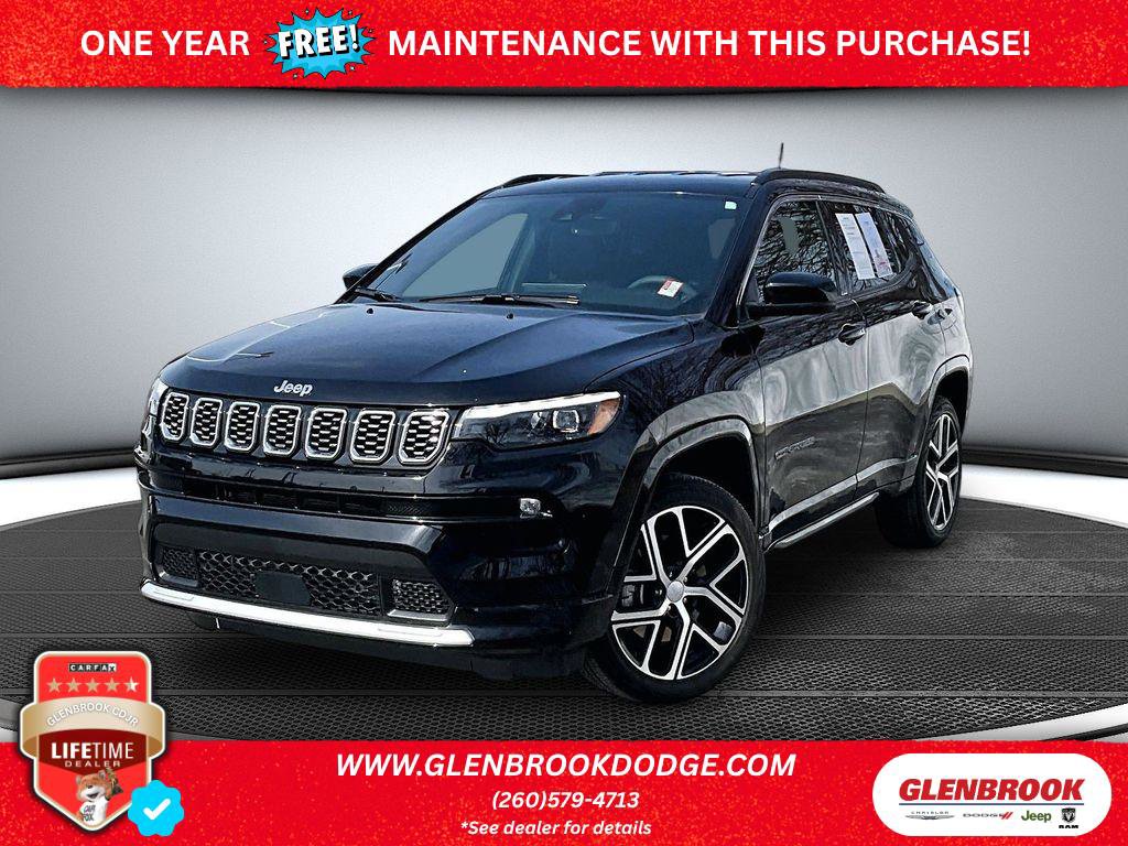 Certified 2024 Jeep Compass Limited w/ Elite Group AWD/4WD image 1