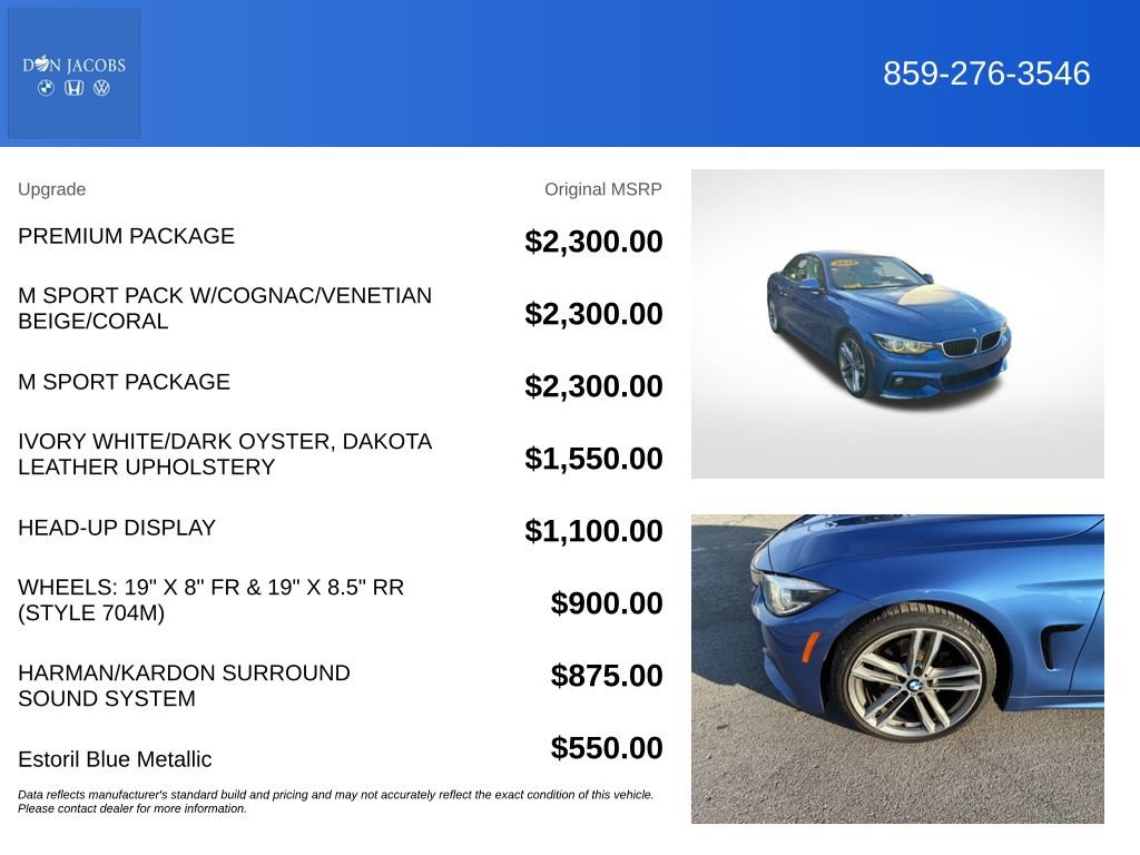 Used 2018 BMW 430i Convertible RWD image 5