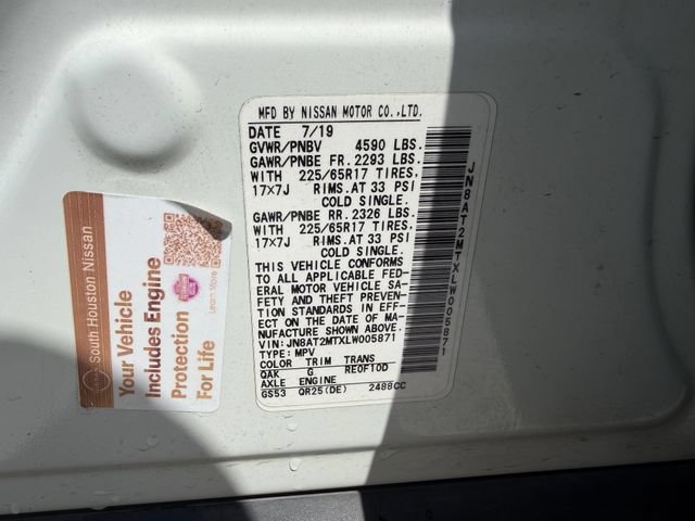 Used 2020 Nissan Rogue S FWD image 28