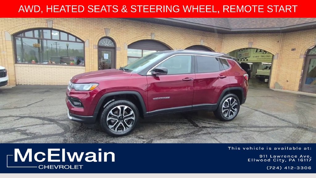 Used 2022 Jeep Compass Limited AWD/4WD image 6