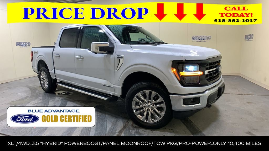 Certified 2025 Ford F150 XLT w/ Equipment Group 303A High image 1