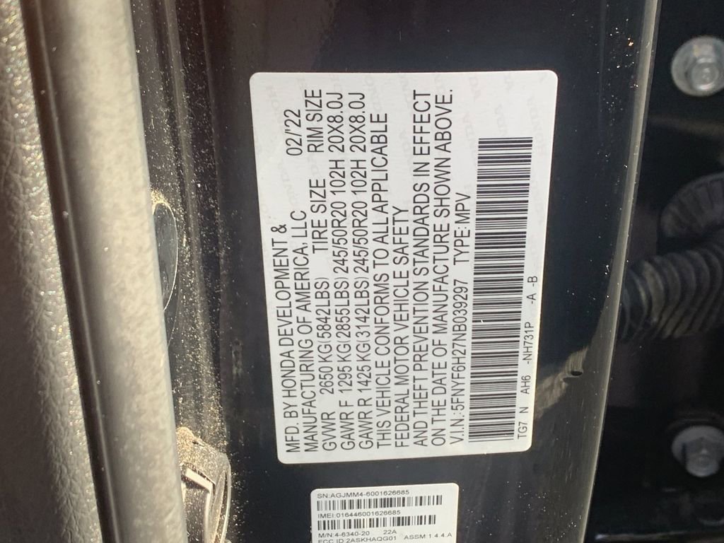 Used 2022 Honda Pilot Special Edition image 32