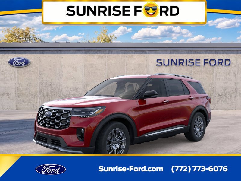 New 2026 Ford Explorer Platinum