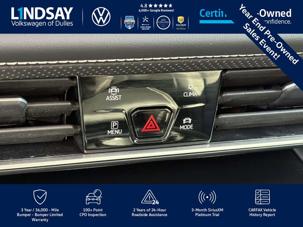 Used 2025 Volkswagen Atlas Cross Sport SEL image 19