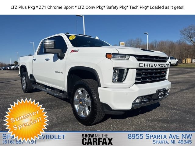 Certified 2022 Chevrolet Silverado 3500 LTZ w/ Z71 Chrome Sport Edition AWD/4WD video 1