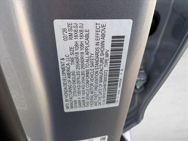 New 2026 Honda Pilot EX-L image 18