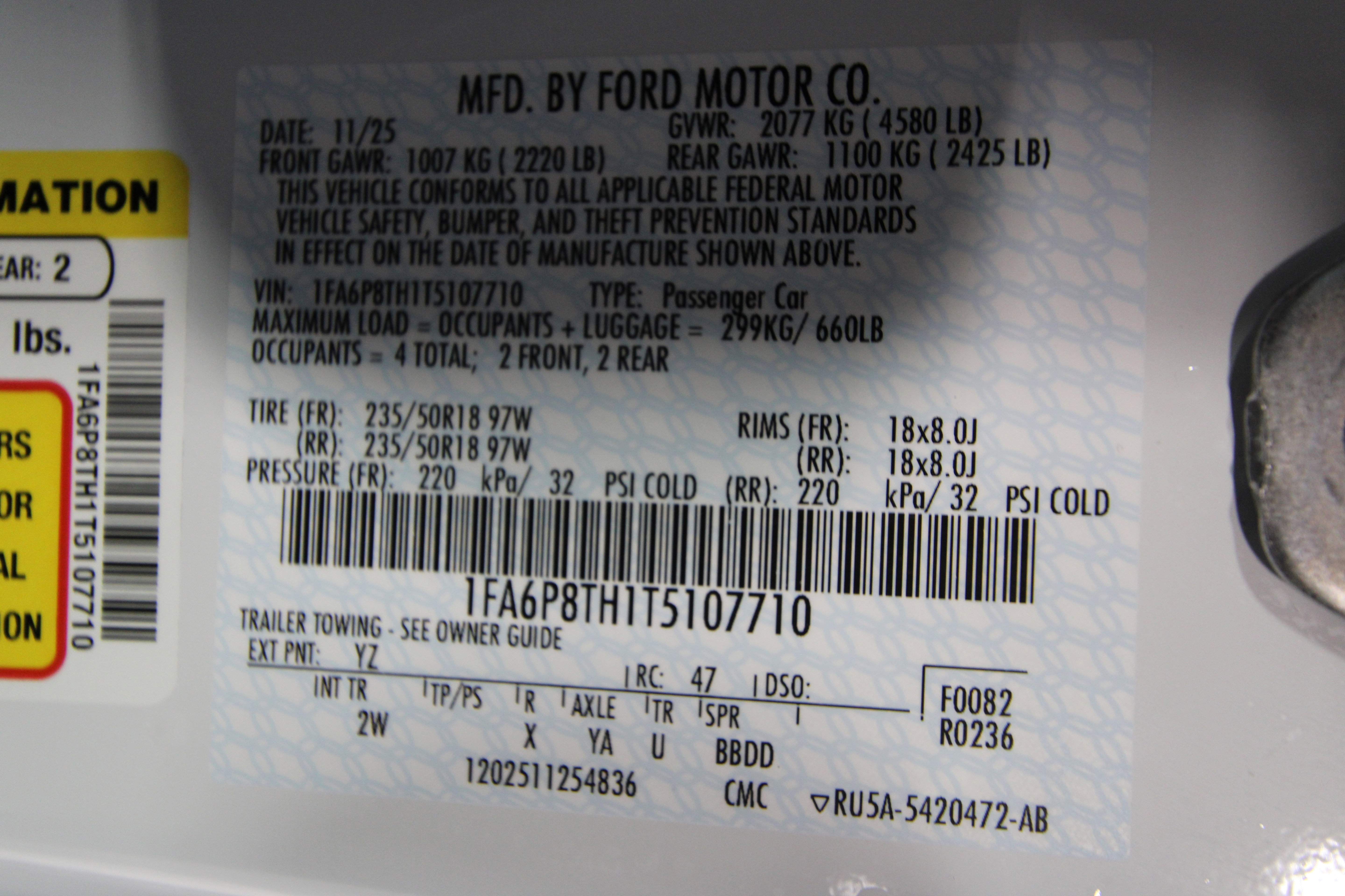 New 2026 Ford Mustang Coupe RWD image 36