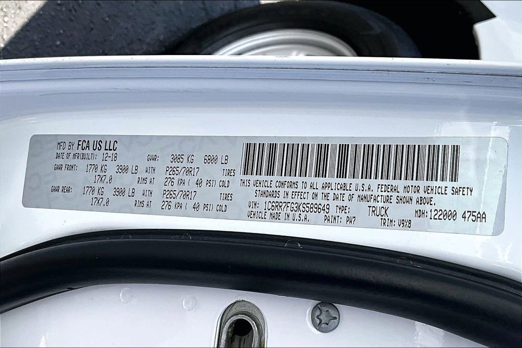 Used 2019 RAM 1500 Tradesman w/ Popular Equipment Group image 19