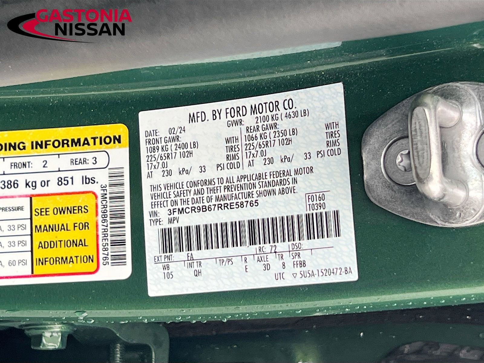 Used 2024 Ford Bronco Sport Big Bend image 39