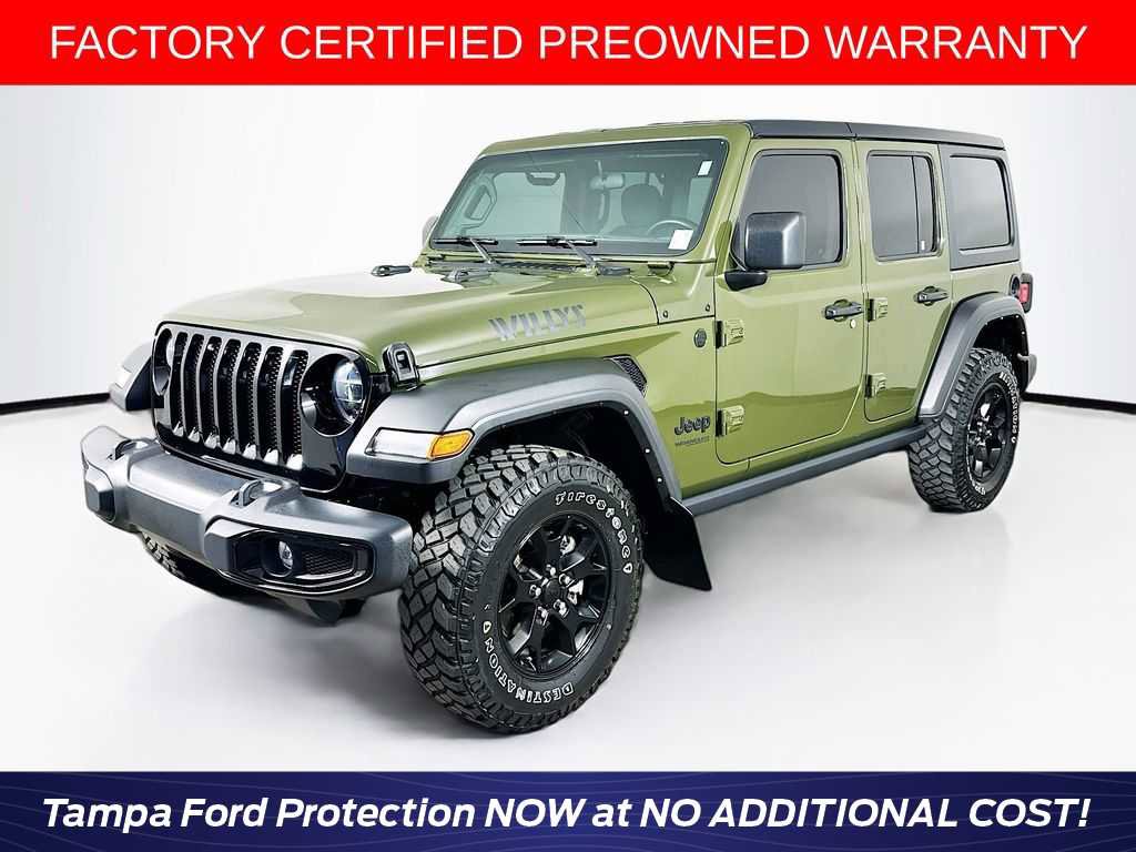 Used 2022 Jeep Wrangler Unlimited Sport AWD/4WD image 1