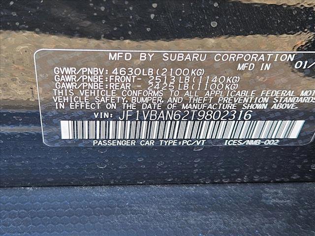 New 2026 Subaru WRX Limited image 18