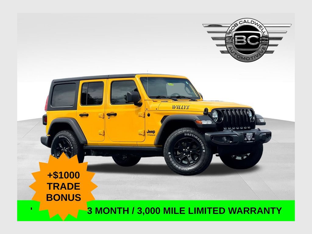 Used 2021 Jeep Wrangler Unlimited Sport