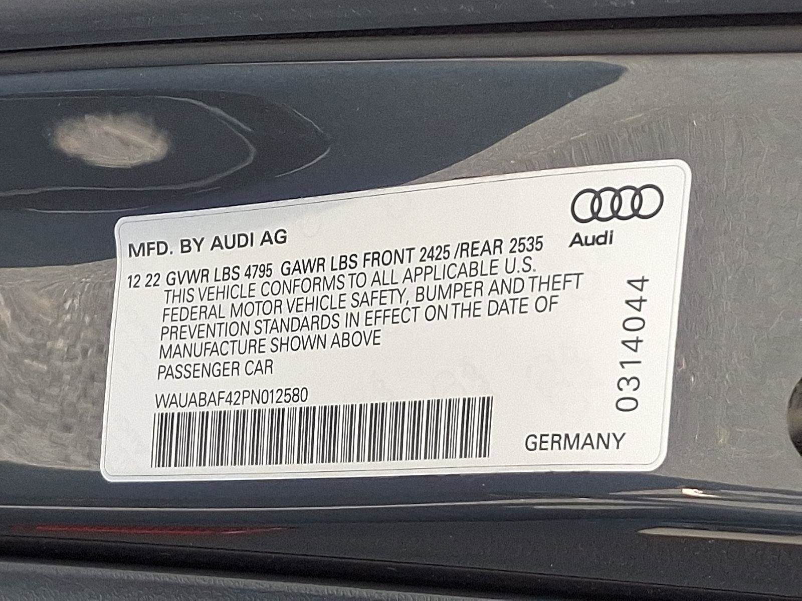 Used 2023 Audi A4 2.0T Premium w/ Convenience Package image 27