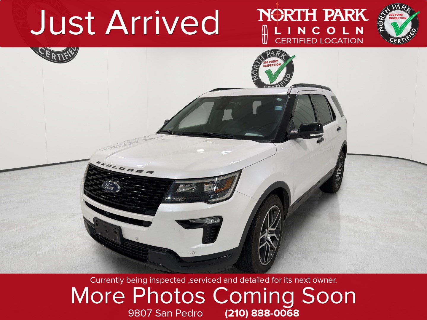 Used 2018 Ford Explorer Sport w/ Equipment Group 401A AWD/4WD image 1