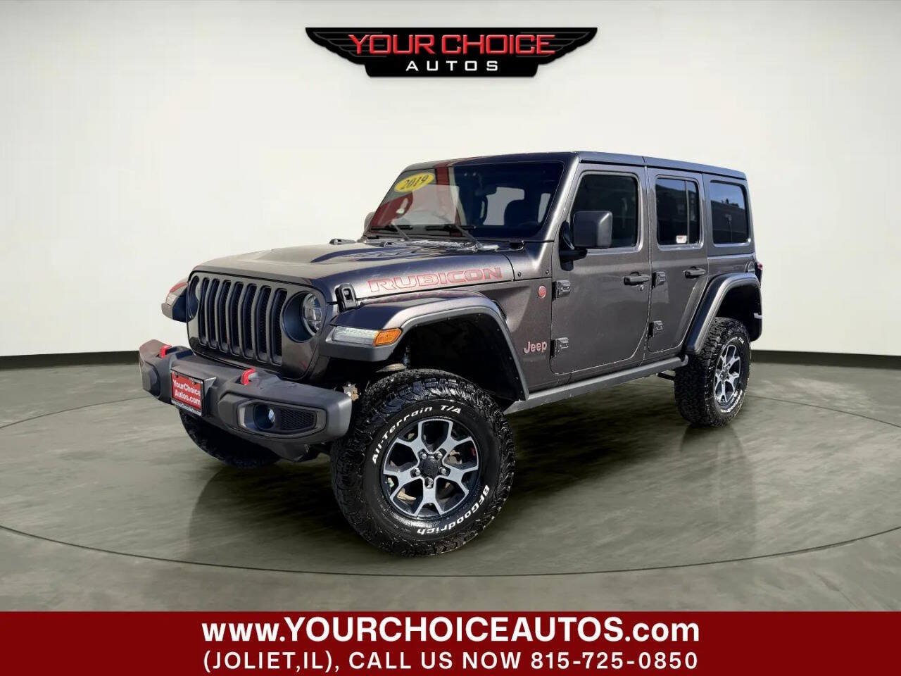 Used 2019 Jeep Wrangler Unlimited Rubicon w/ Cold Weather Group AWD/4WD image 1