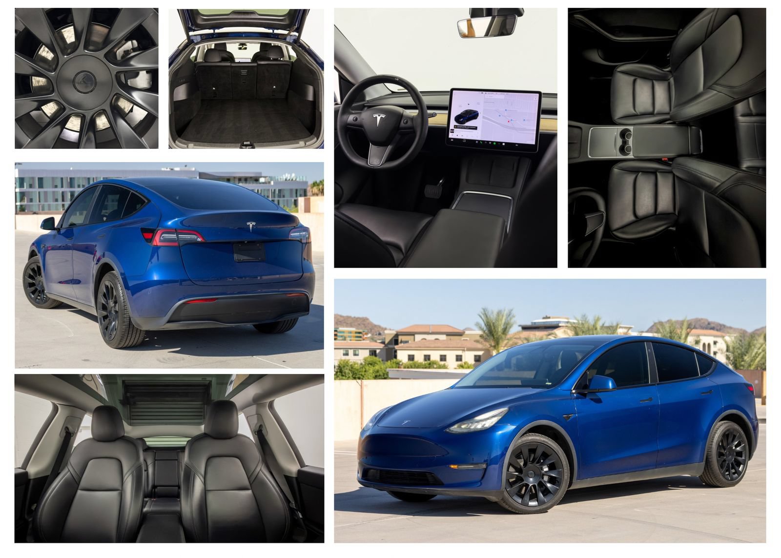 Used 2021 Tesla Model Y Long Range AWD/4WD image 2