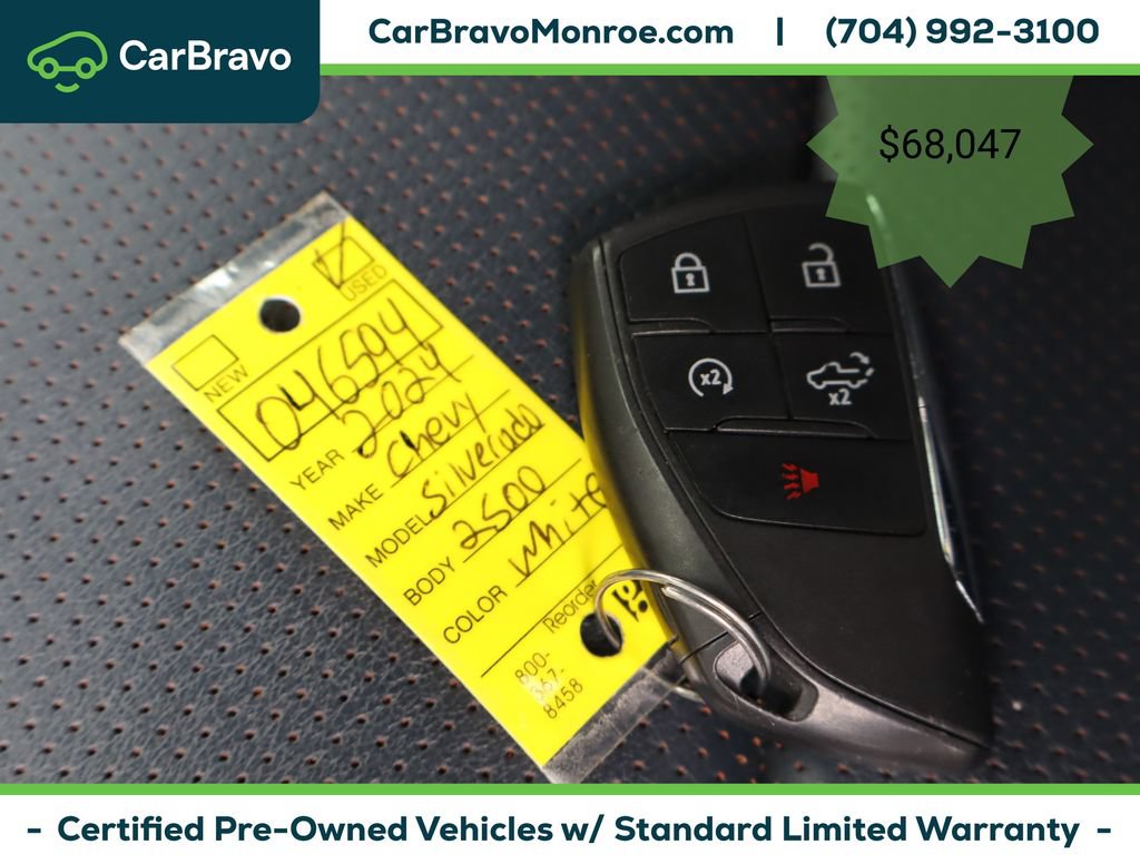 Certified 2024 Chevrolet Silverado 2500 High Country w/ Z71 Off-Road Package AWD/4WD image 50