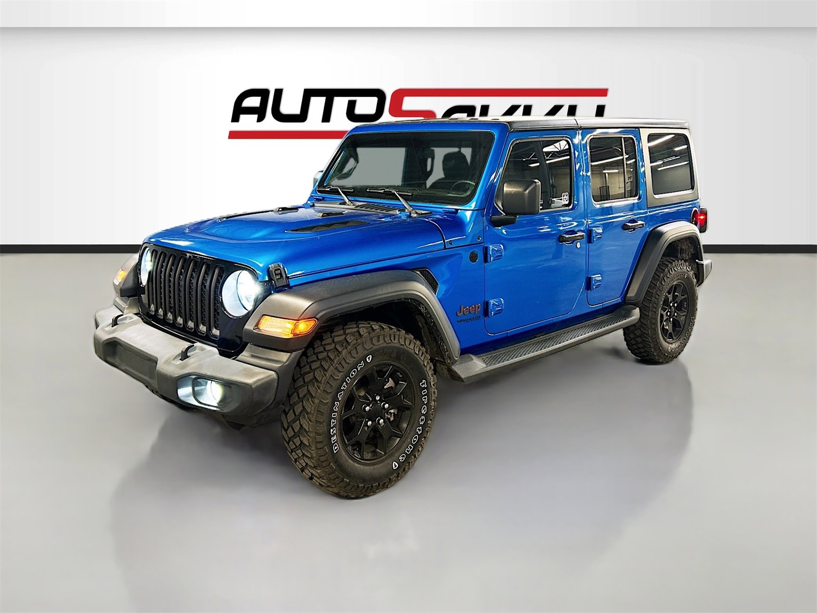 Used 2022 Jeep Wrangler Unlimited Sport image 3