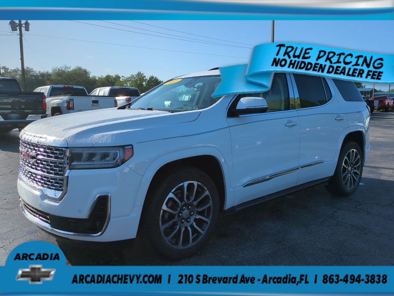 Certified 2021 GMC Acadia Denali w/ Denali Technology Package FWD image 8