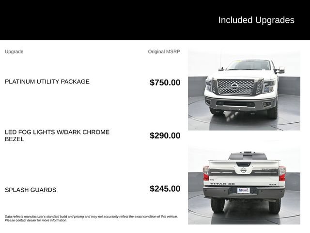 Used 2019 Nissan Titan Platinum Reserve w/ Platinum Utility Package AWD/4WD image 9