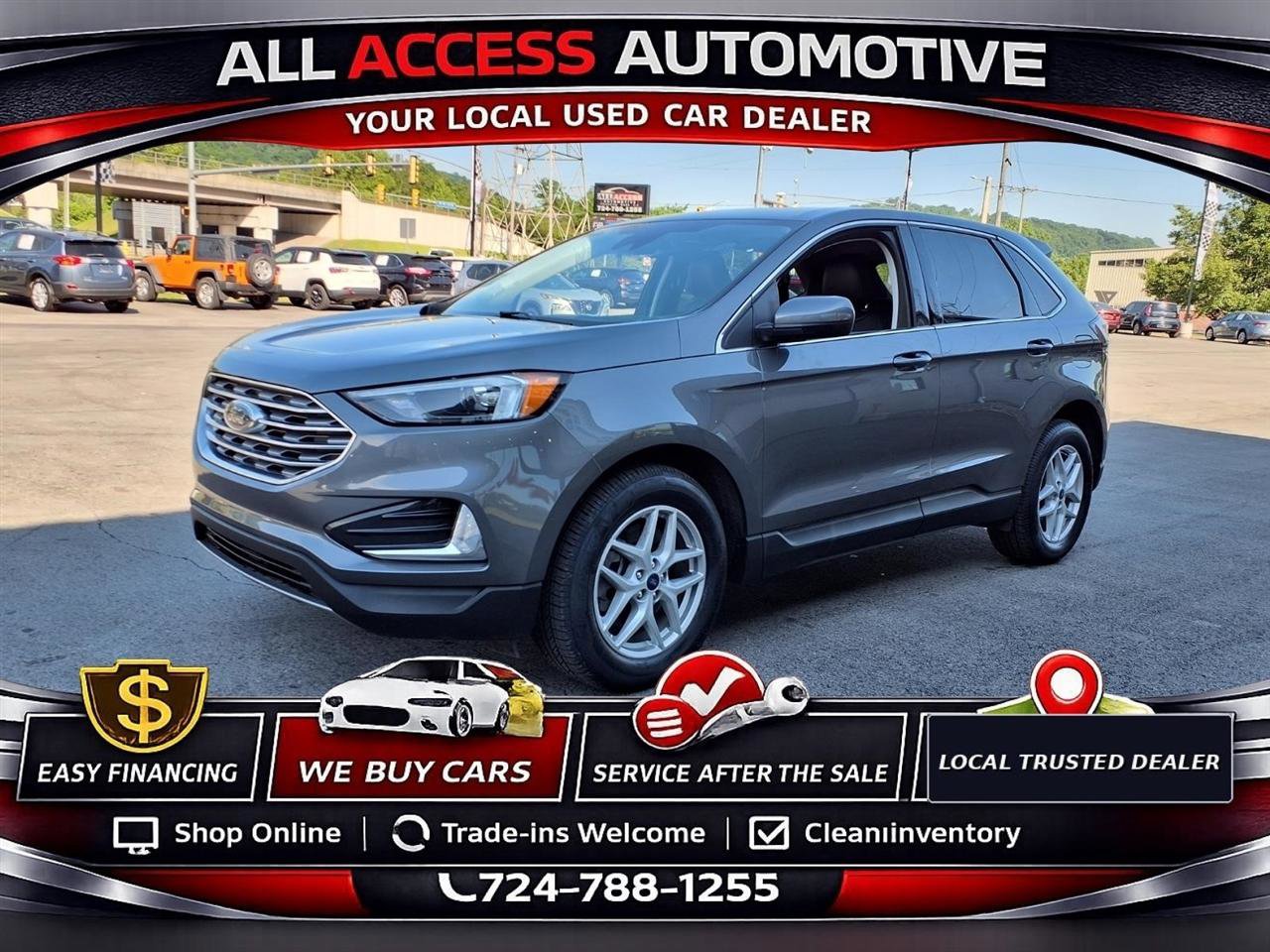 Used 2022 Ford Edge SEL w/ Cargo Accessory Package AWD/4WD image 3