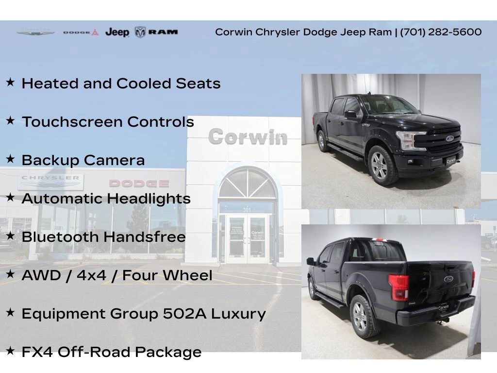 Used 2018 Ford F150 Lariat w/ Equipment Group 502A Luxury image 8