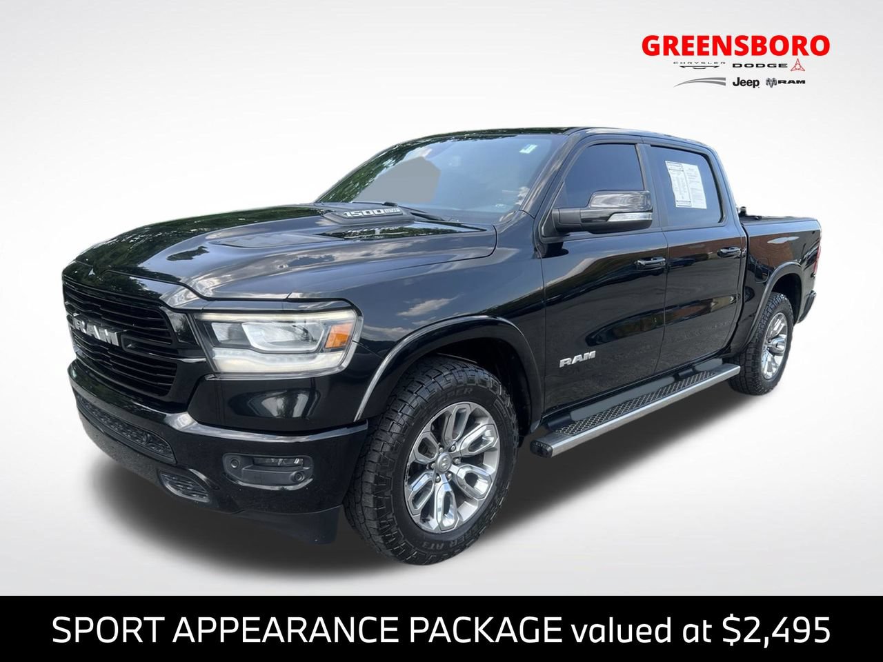 Used 2019 RAM 1500 Laramie w/ Sport Appearance Package