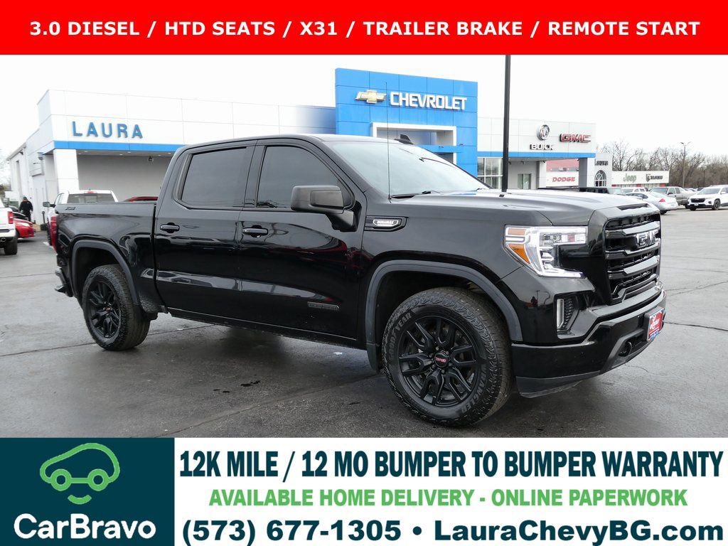Certified 2021 GMC Sierra 1500 Elevation w/ X31 Off-Road Package AWD/4WD image 1